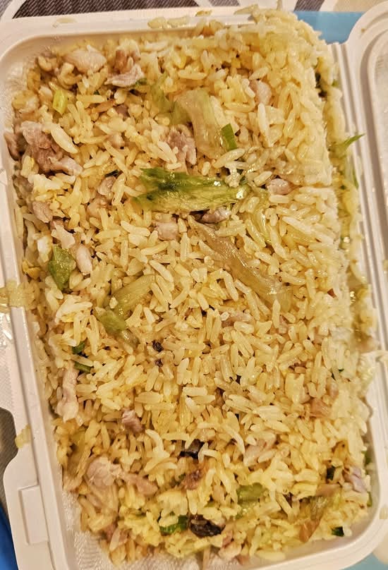 Salted Fish and Chicken Fried Rice 鹹魚雞粒炒飯